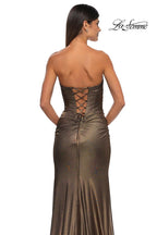 La Femme Dress 32946 - Black Gold