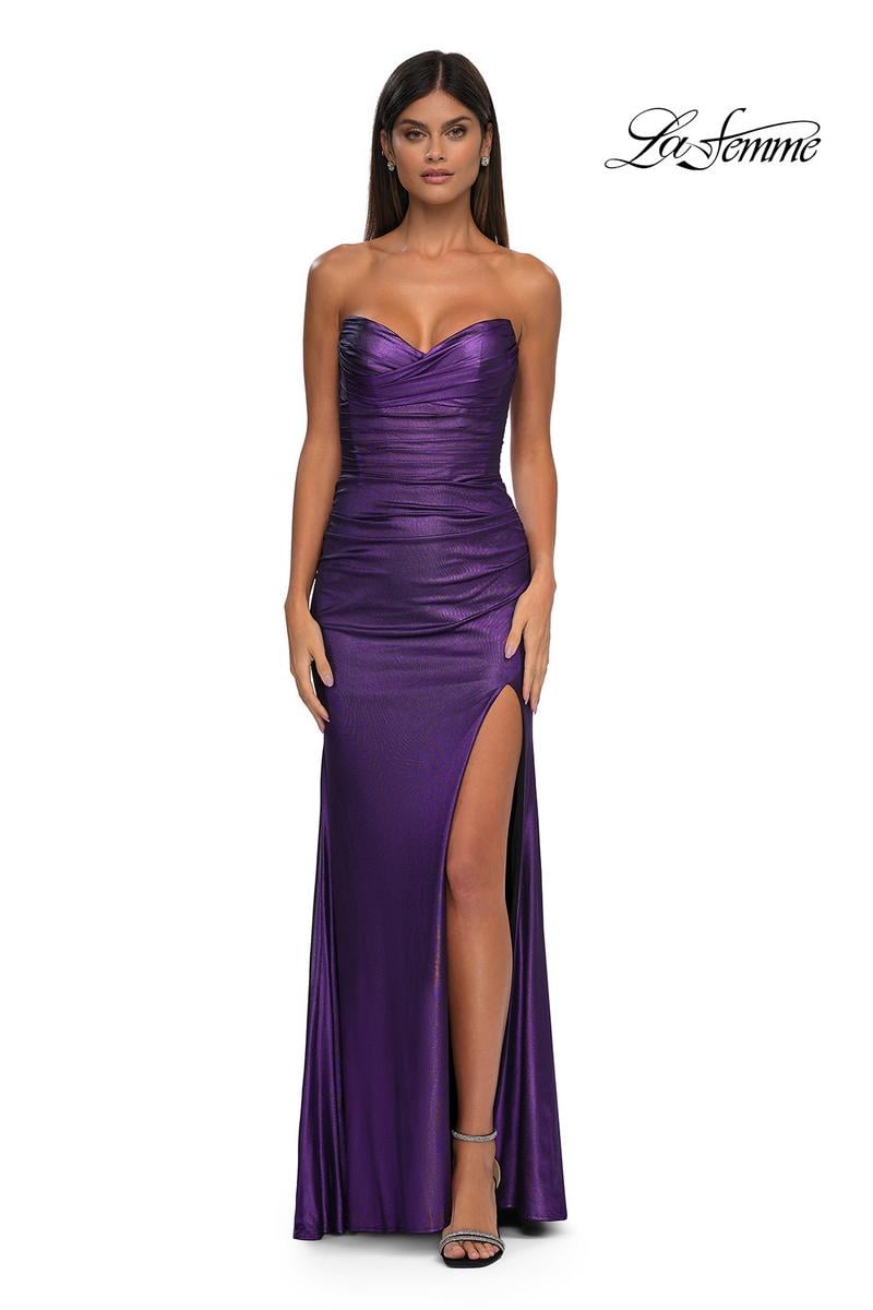 La Femme Dress 32946 - Lavender
