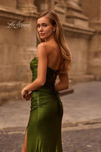 La Femme Dress 32946 - Matcha