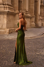 La Femme Dress 32946 - Matcha