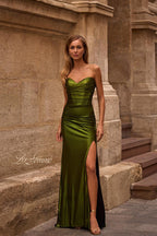 La Femme Dress 32946 - Matcha