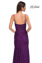 La Femme Dress 32947 - Dark Berry