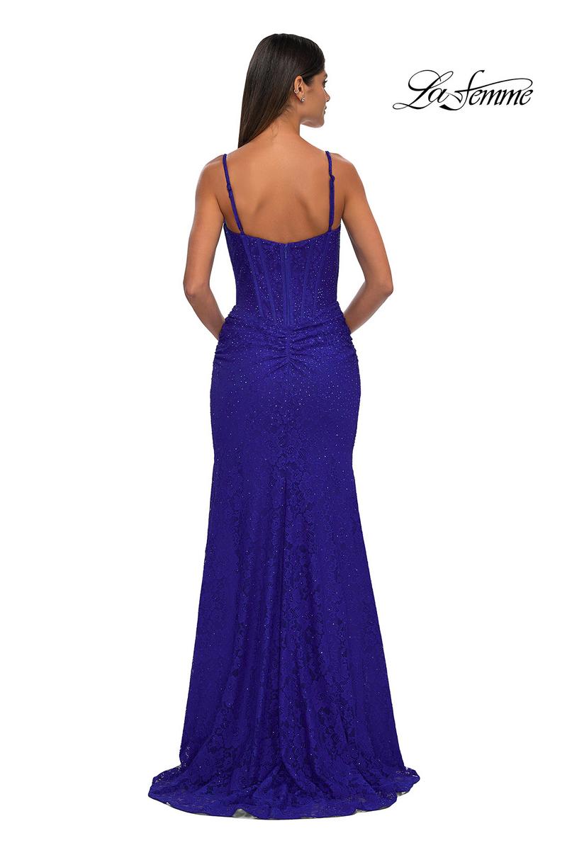 La Femme Dress 32947 - Royal Blue