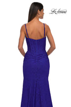 La Femme Dress 32947 - Royal Blue
