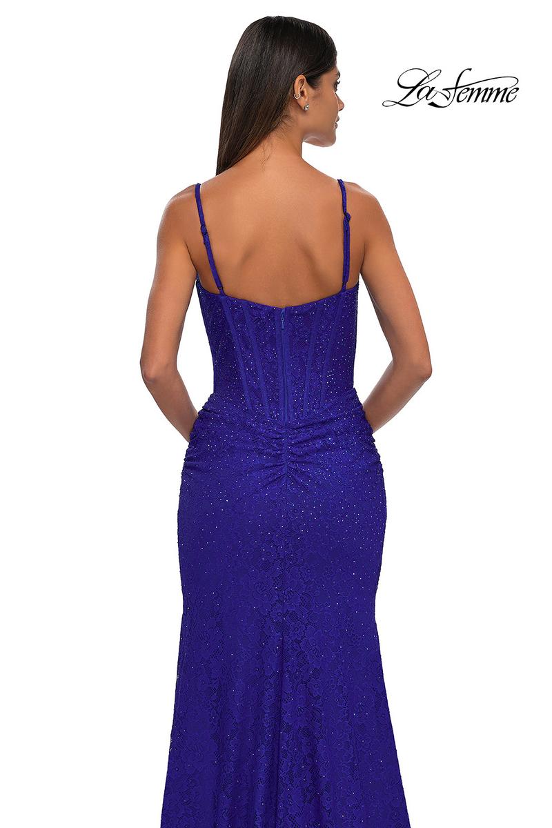 La Femme Dress 32947 - Royal Blue