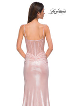 La Femme Dress 32951 - Blush