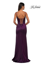 La Femme Dress 32955 - Dark Berry