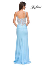 La Femme Dress 32957 - Cloud Blue