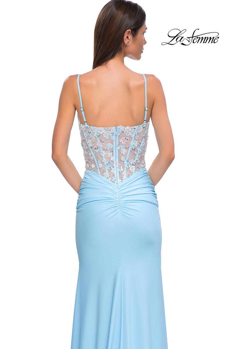 La Femme Dress 32957 - Cloud Blue