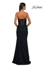 La Femme Dress 32961 - Black