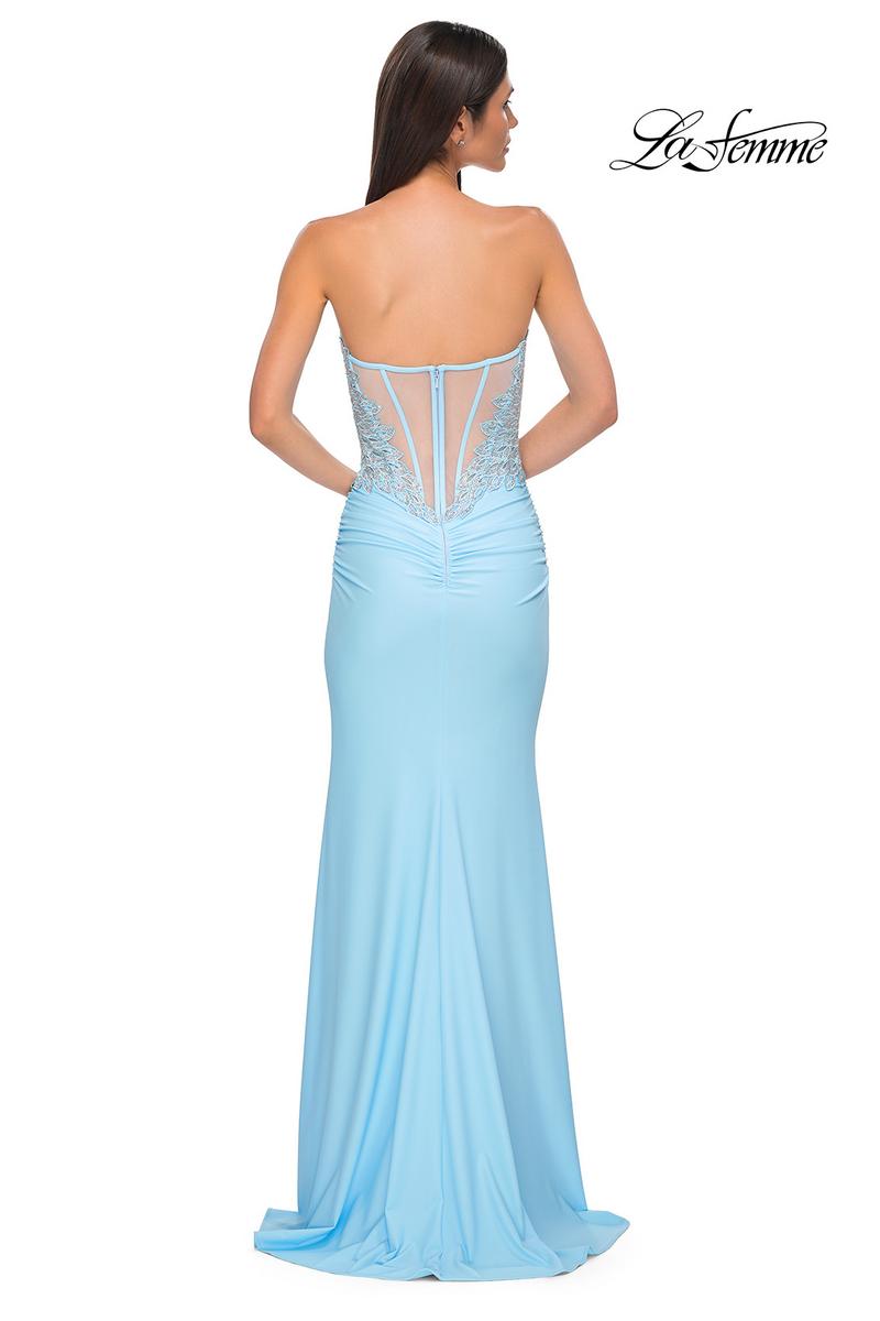La Femme Dress 32961 - Cloud Blue