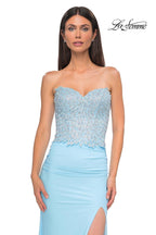 La Femme Dress 32961 - Cloud Blue