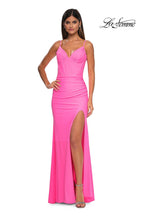 La Femme Dress 32962 - Bubblegum Pink