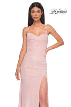 La Femme Dress 32964 - Blush