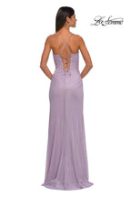 La Femme Dress 32964 - Light Periwinkle