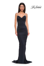 La Femme Dress 32970 - Black