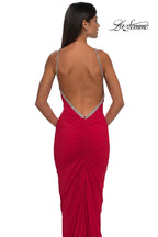La Femme Dress 32970 - Red