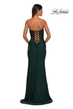 La Femme Dress 32971 - Dark Emerald