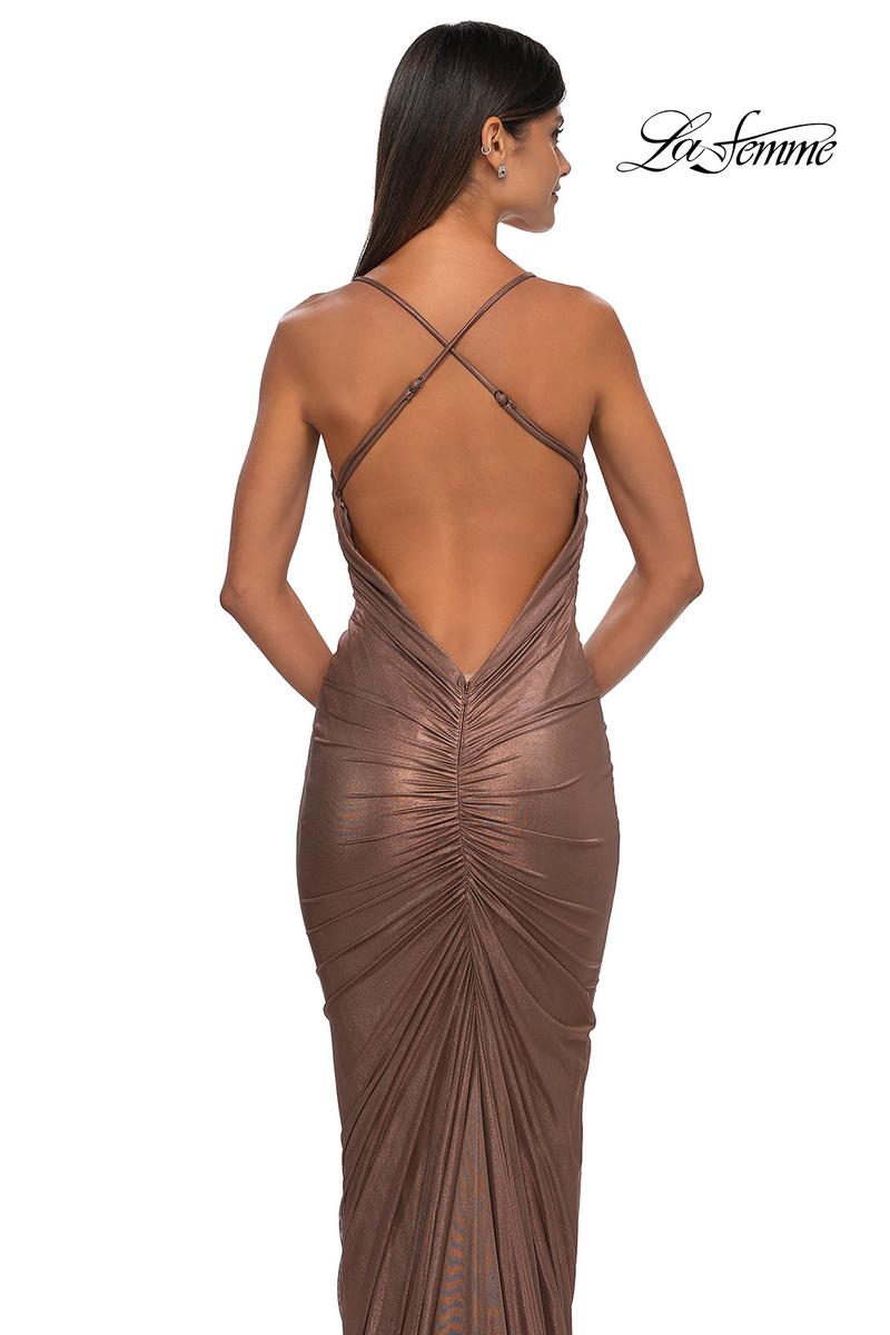 La Femme Dress 32973 - Bronze