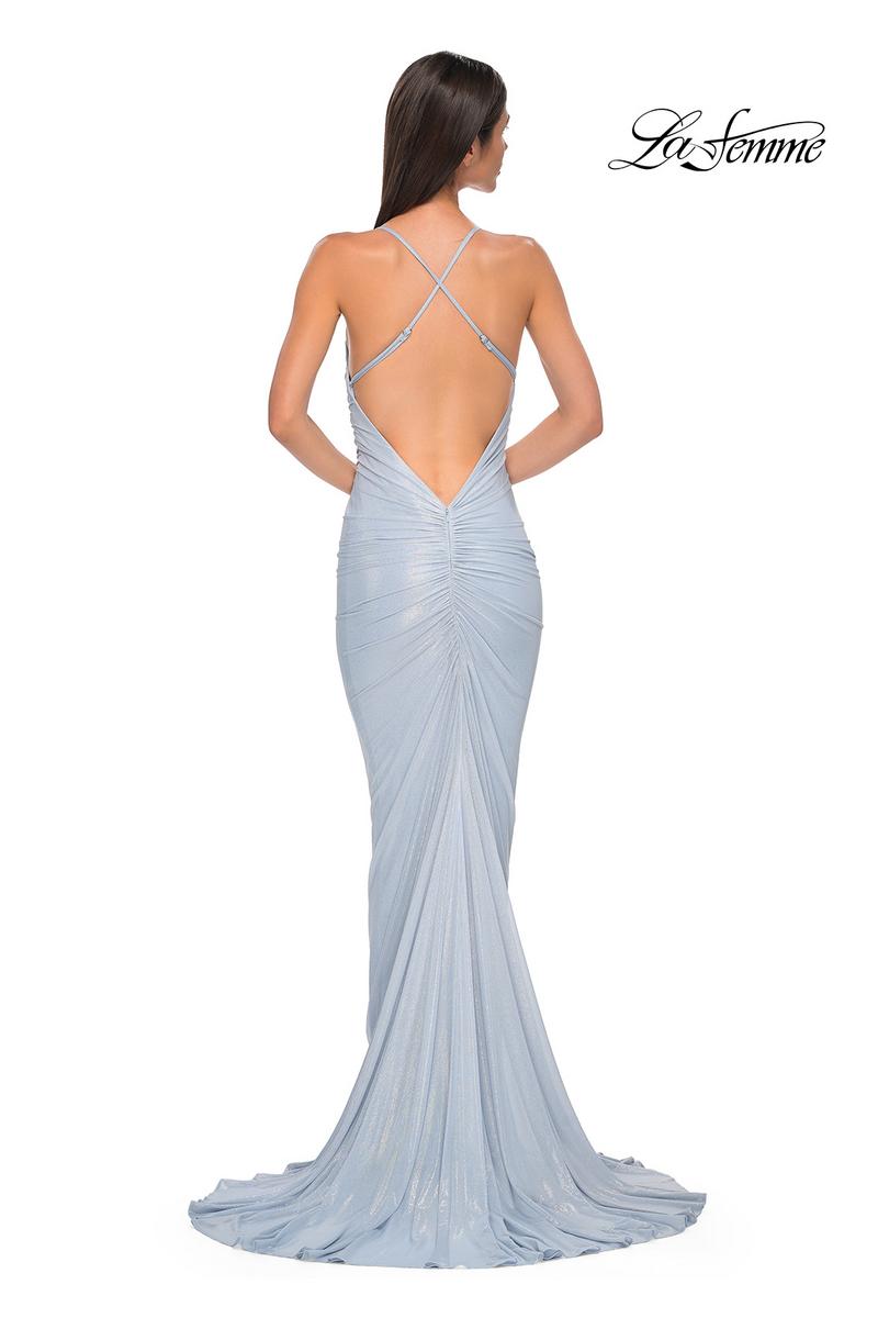 La Femme Dress 32973 - Light Blue