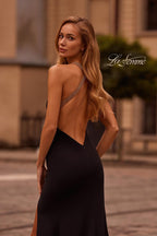 La Femme Dress 32976 - Black