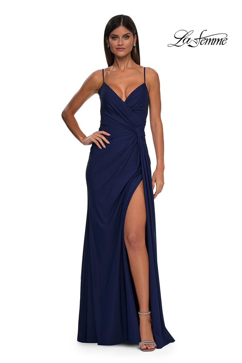La Femme Dress 32977 - Marine Blue