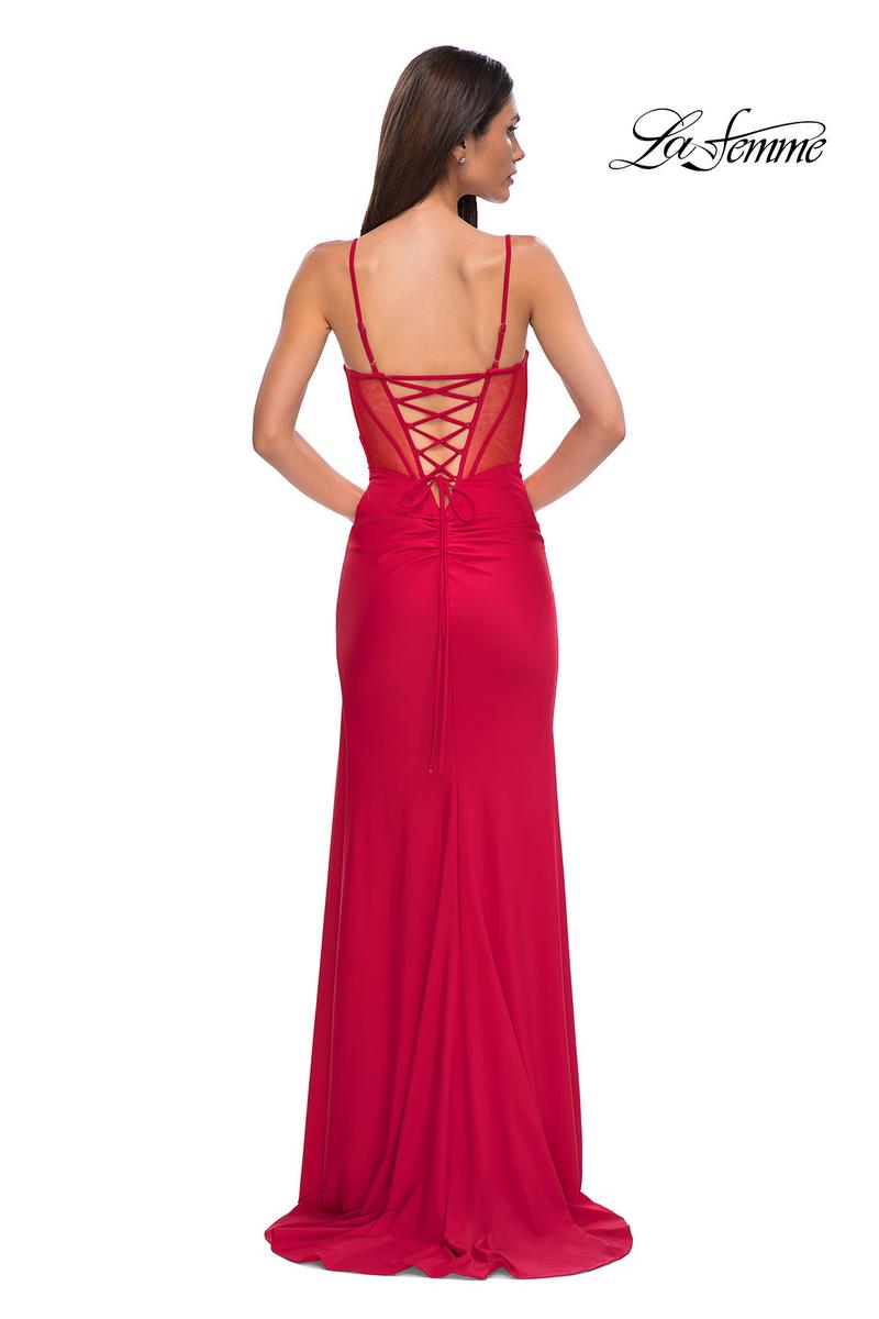 La Femme Dress 32977 - Red