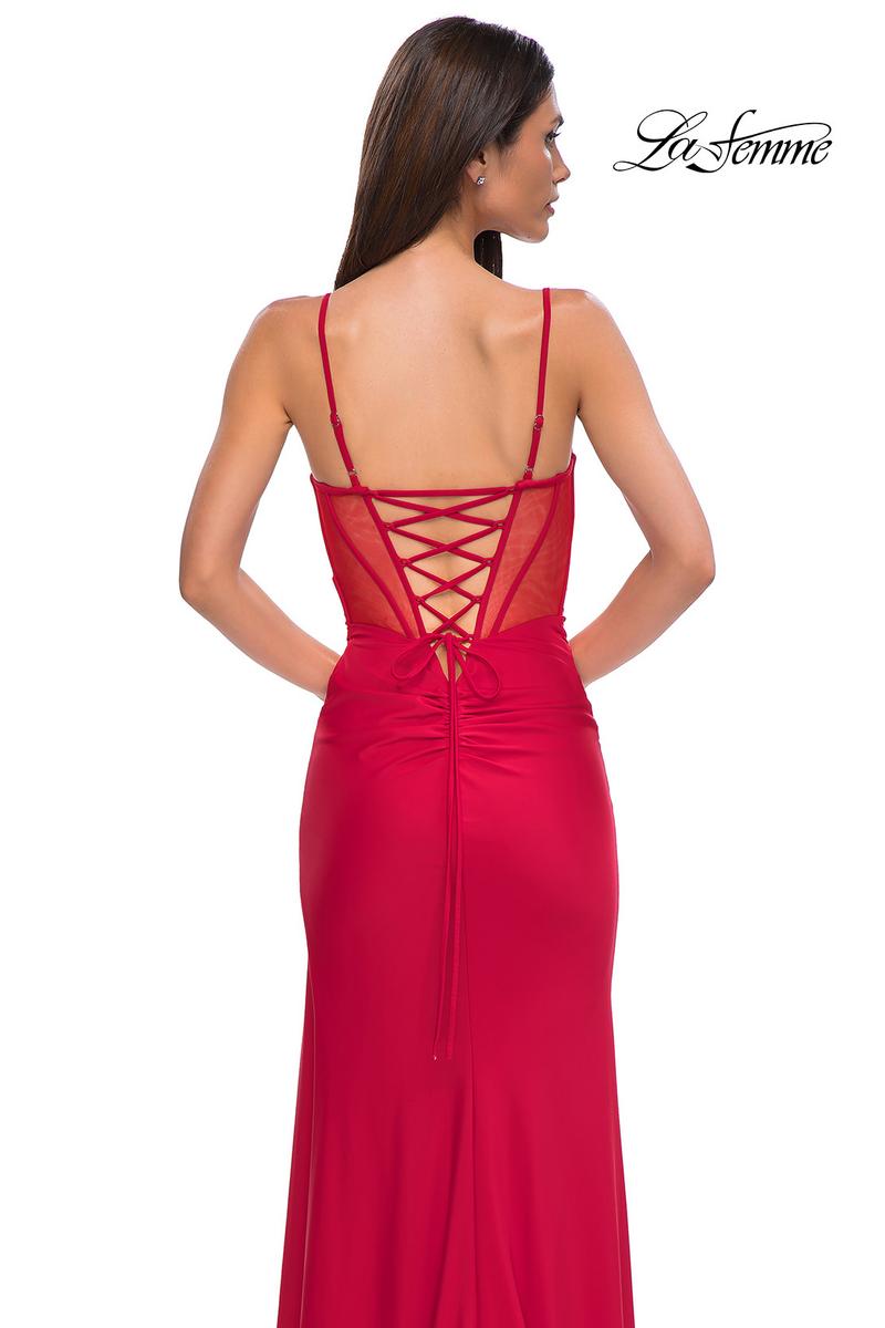 La Femme Dress 32977 - Red