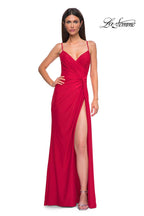 La Femme Dress 32977 - Red