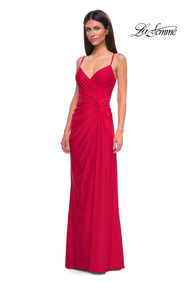 La Femme Dress 32977 - Red