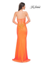 La Femme Dress 32981 - Bright Orange