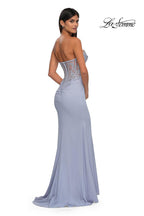 La Femme Dress 32981 - Light Periwinkle