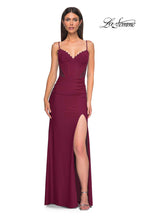 La Femme Dress 32983 - Dark Berry