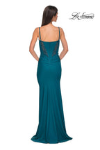 La Femme Dress 32983 - Dark Teal