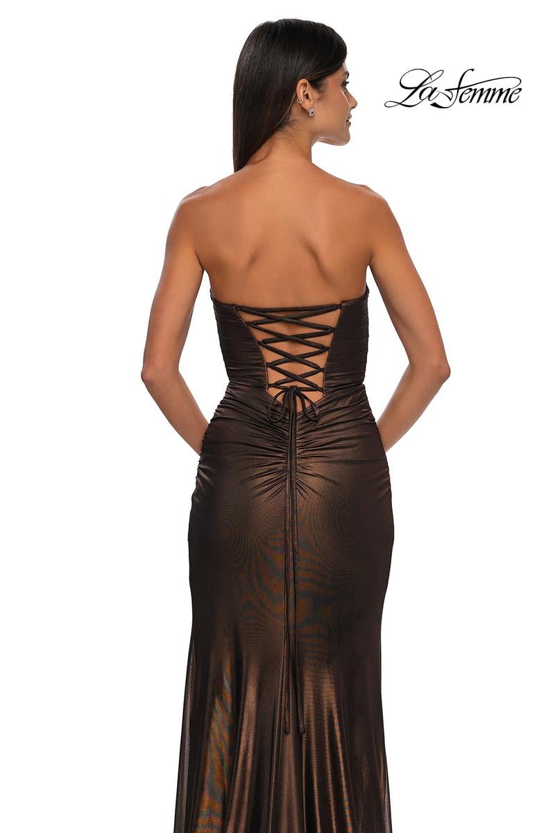 La Femme Dress 32987 - Bronze
