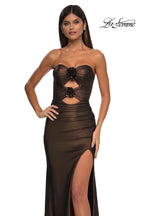 La Femme Dress 32987 - Bronze