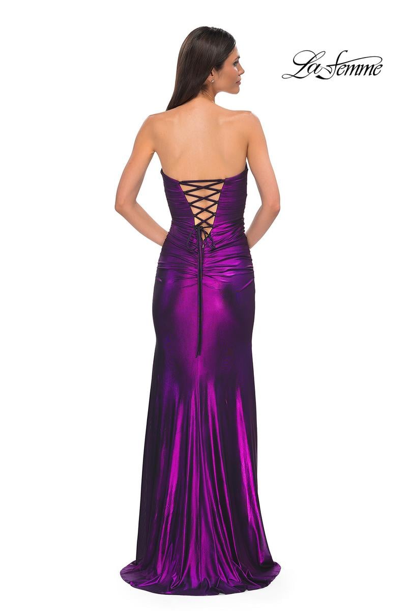 La Femme Dress 32987 - Purple