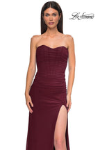 La Femme Dress 32990 - Dark Berry