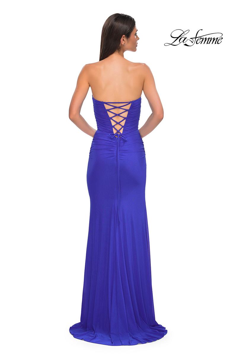La Femme Dress 32990 - Royal Blue