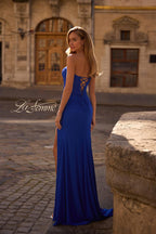 La Femme Dress 32990 - Royal Blue