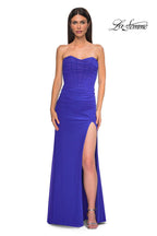 La Femme Dress 32990 - Royal Blue
