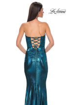 La Femme Dress 32995 - Dark Teal