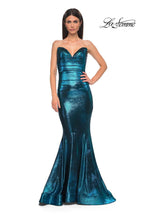 La Femme Dress 32995 - Dark Teal