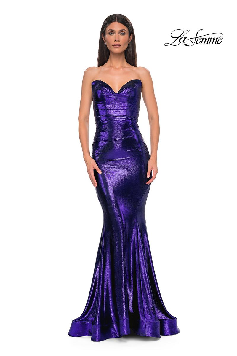 La Femme Dress 32995 - Indigo