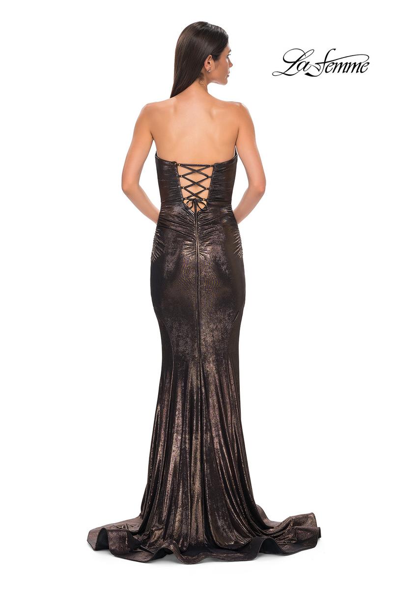 La Femme Dress 32995 - Mocha