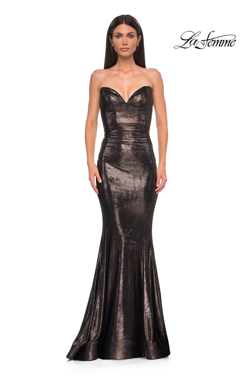 La Femme Dress 32995 - Mocha
