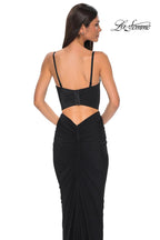 La Femme Dress 32996 - Black