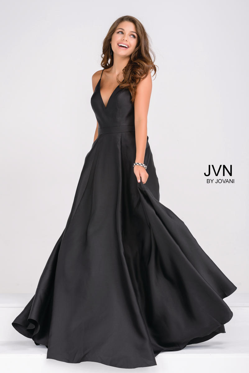 JVN Dress JVN48791 - Black