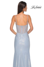 La Femme Dress 33003 - Light Blue