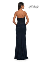 La Femme Dress 33007 - Navy